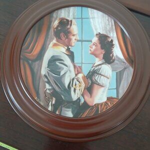 Gone with the Wind collector plate "The Fond Farewell"